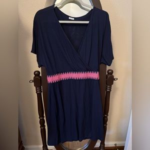 Navy Blue Cover Up - Size 8